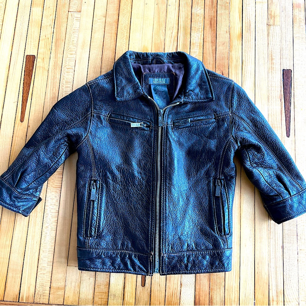 Toddler size leather jacket
